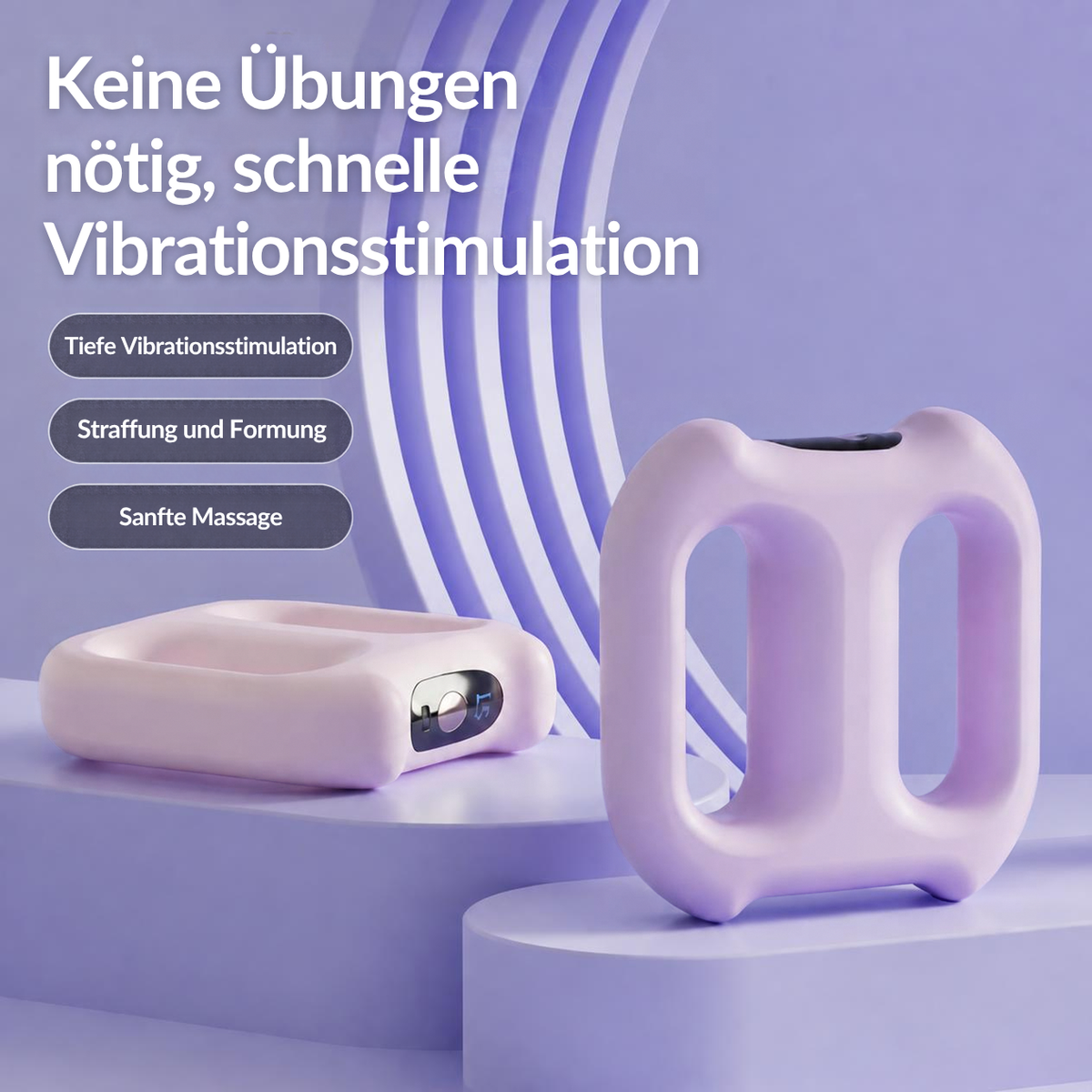 Massagegerät "Serenity" 6-in-1 Kabelloses mit Gurt für Nacken, Rücken & Beine