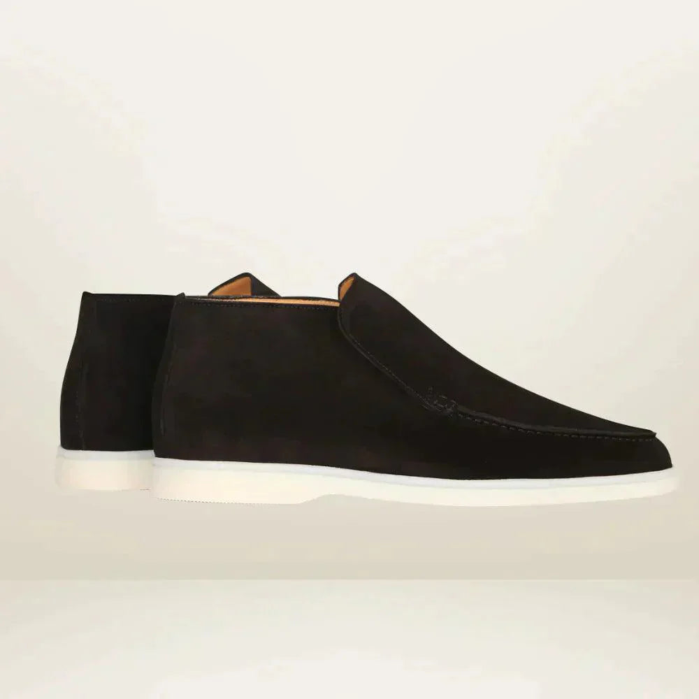 Matteo | Heren Old Money Suède Loafers
